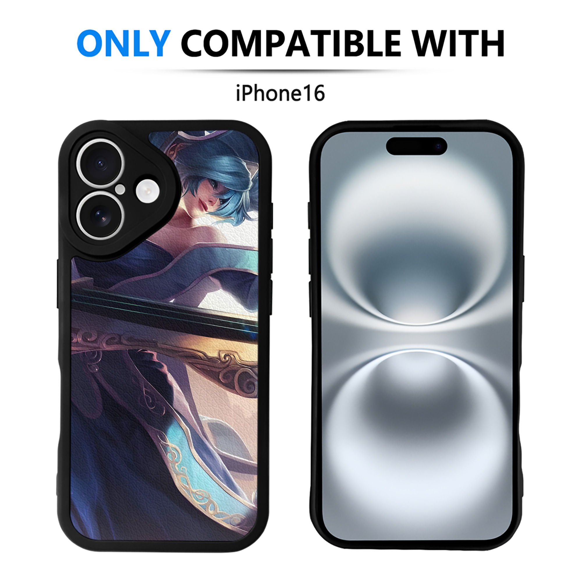 リーグ・オブ・レジェンド League of Legends LOL 【iPhone 16シリーズ対応】シリコンスマホケース（レザー調） 材質：シリコン
